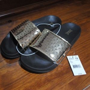 Everlast Gold Binah Sandals